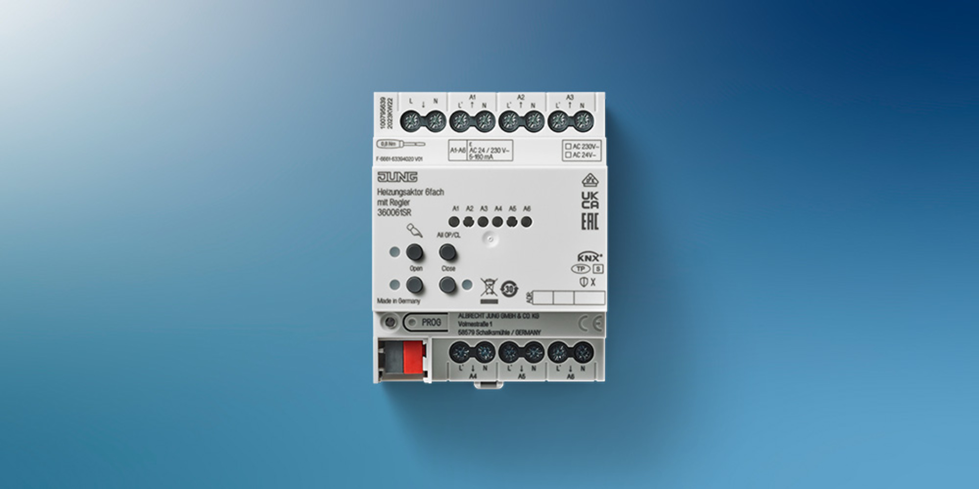 KNX Heizungsaktor 6-fach bei Elektrotechnik Krause in Oerlenbach